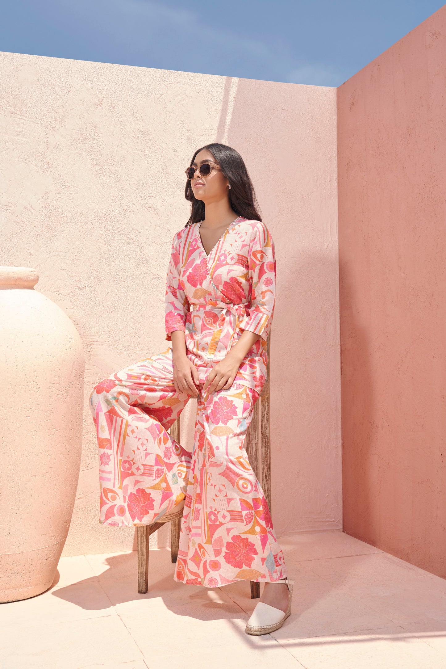 Mykonos Linen Set
