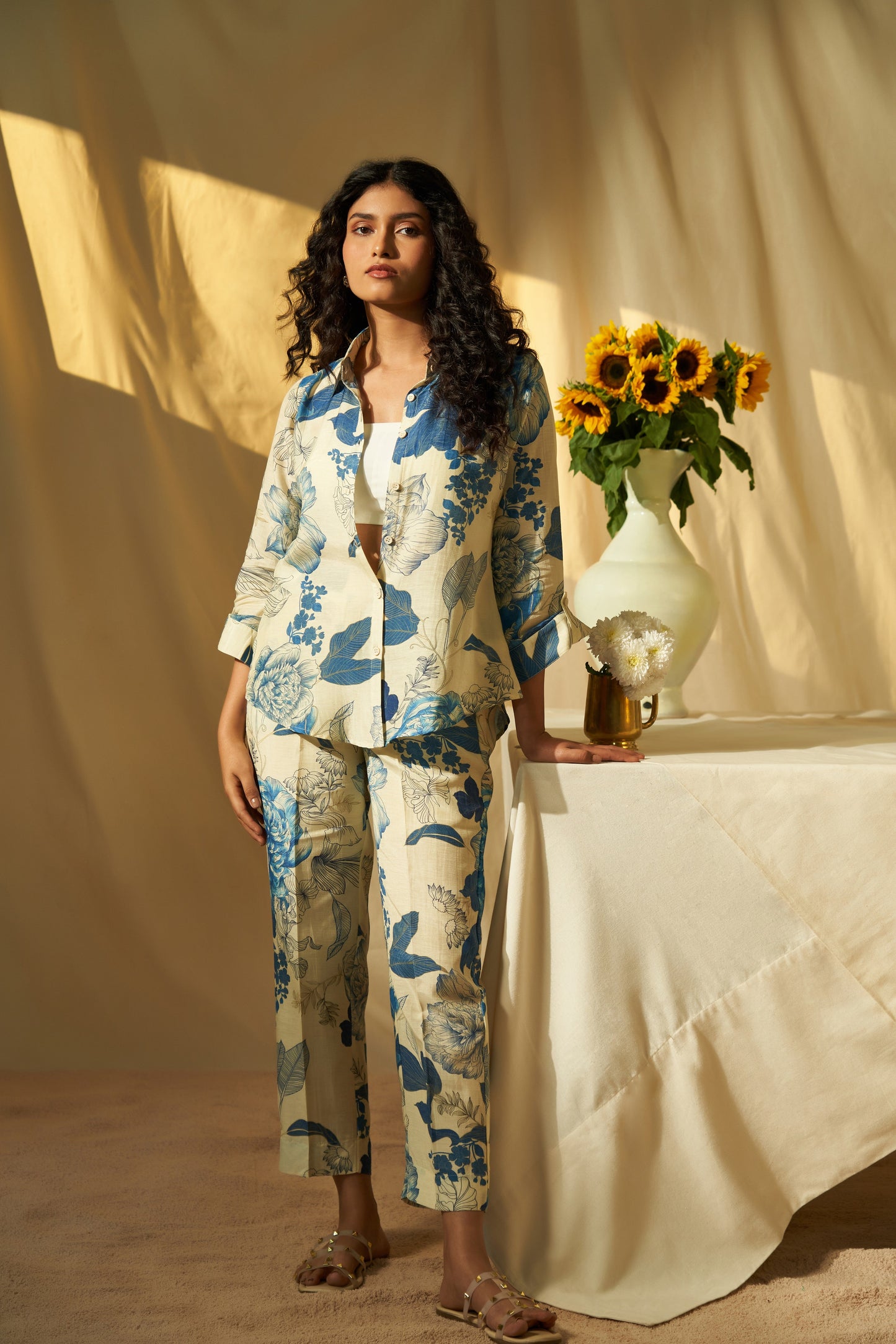 Poesia Linen Co-ord Set